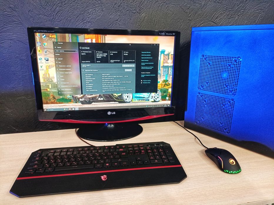 Комп'ютер AM4 Ryzen для ігор КОМПЛЕКТ ПК +БОНУСИ
