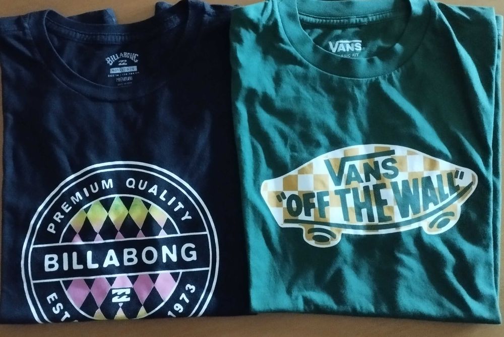 2 t-shirts criança (12-14 anos)