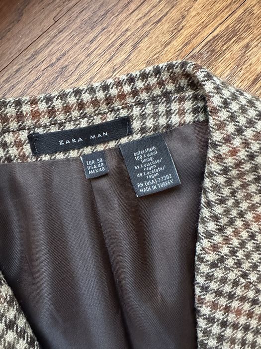 Піджак в клітинку Zara