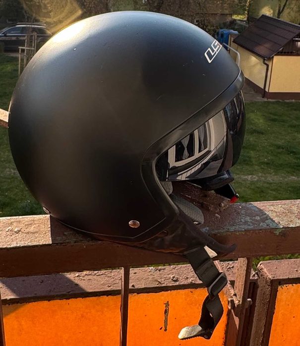 Kask motocyklowy otwarty LS2 OF561 WAVE rozmiar L na skuter chopper classic
