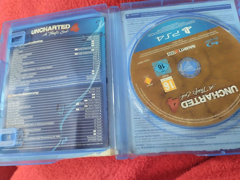 Ps4 jogo Uncharted 4