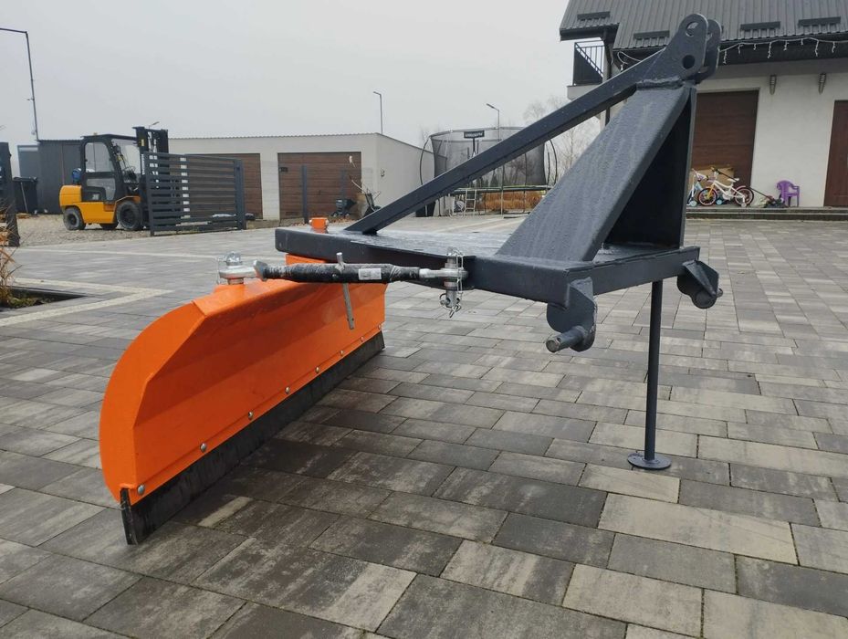 Pług śnieżny obrotowy 360° na TUZ do ciągnika szerokości od 150cm do 250cm Polski Producent
