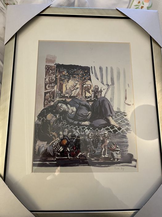 Paula Rego - 2 gravuras emolduradas (provas litográficas)