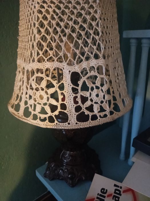 Lampka nocna rustykalna