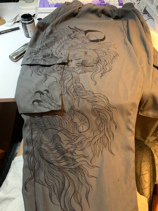 Разрисовка вашей одежды на заказ