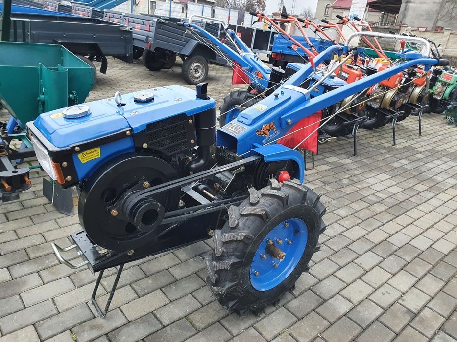 Мотоблок зубр 10кс.ел.ст.Кредит!