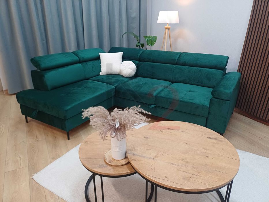 Narożnik Rimo od producenta sofa, kanapa, mały narożnik, gratis jasiek