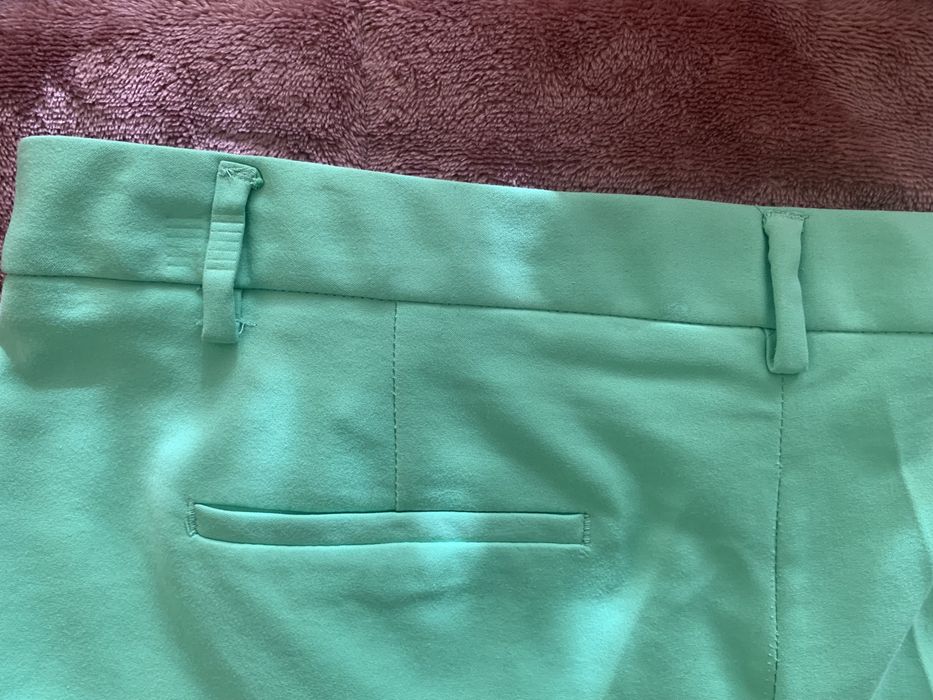Calções senhora verde-água tamanho L “Zara”