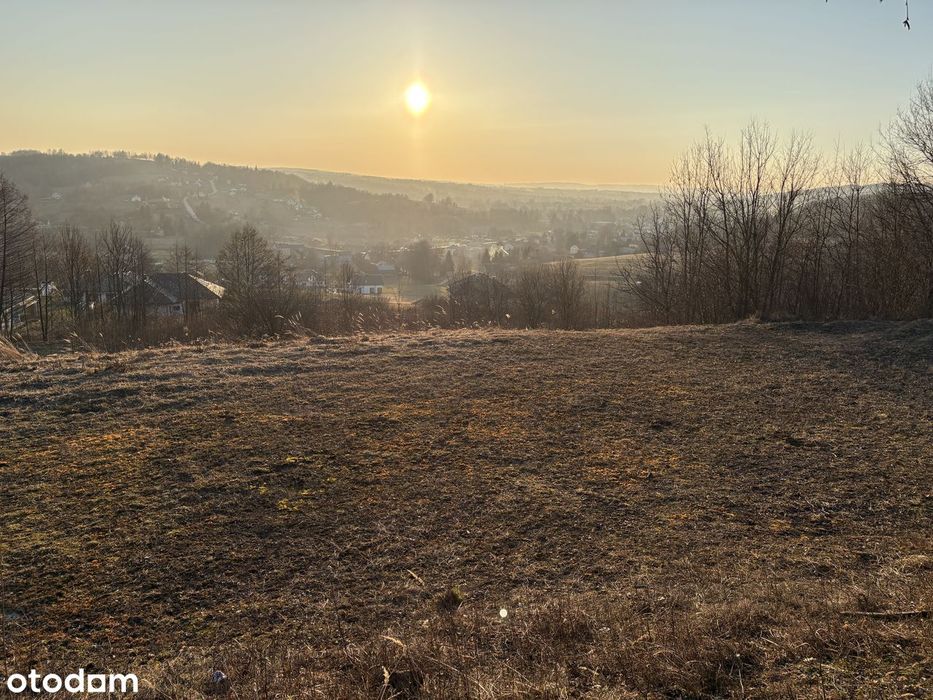 Działka budowlana 49 ar z WZ, widokowa – Borek Stary
