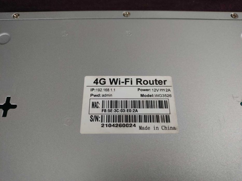 Router 4G ZBT WG3526 OpenWrt przemysłowy