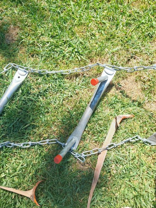 Escada desmontável emergência e.m metal