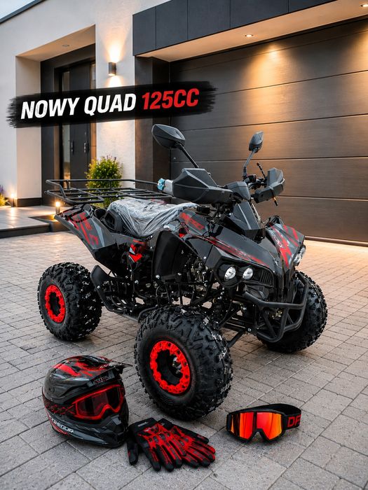//Quad Bombardier KXD Pro 125ccXXL//Nowy// Gwarancja//Licznik//Ledy//Dostawa//