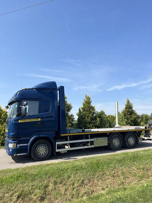 SCANIA R490 Specjalny Platforma Pomoc Drogowa