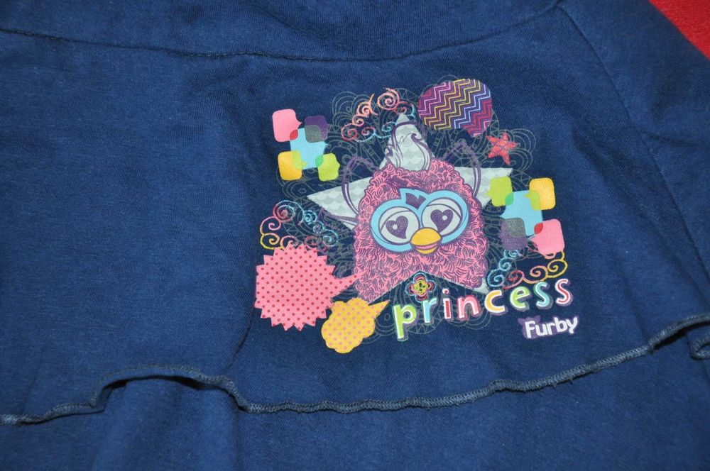 2x spódniczki 116-122 cm (5-6 lat) Princess Furby,spódnice-zestaw