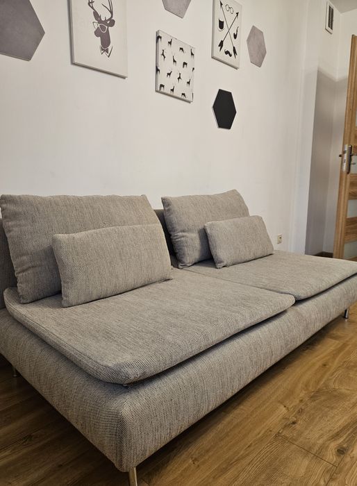 sofa Ikea Soderhamn kanapa sekcja 3 osobowa nowoczesna niska GRATIS