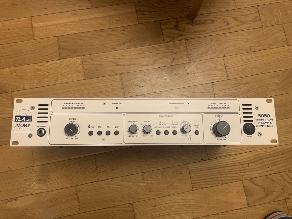 TL Audio Ivory 2 - 5050 mono valve preamp & compressor
