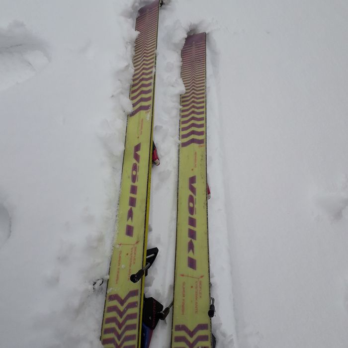 Narty VOLKI 150 cm + kijki