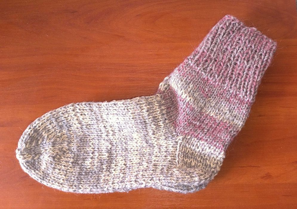 шкарпетки в'язані вовняні | Носки шерстяные вязаные, ручная работа