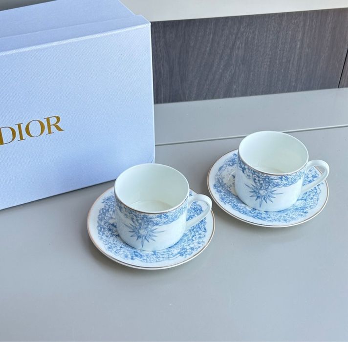 Набір чашок DIOR посуд фірмовий