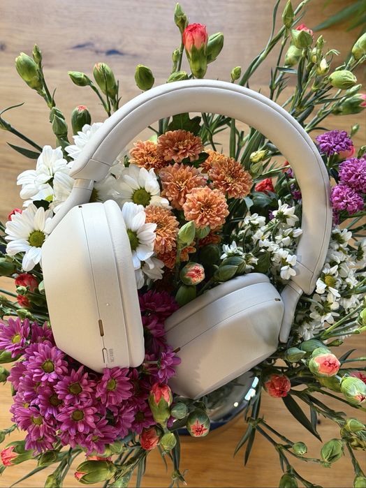 Słuchawki Sony WH-1000XM5 Srebrne | Jak nowe | Gwarancja