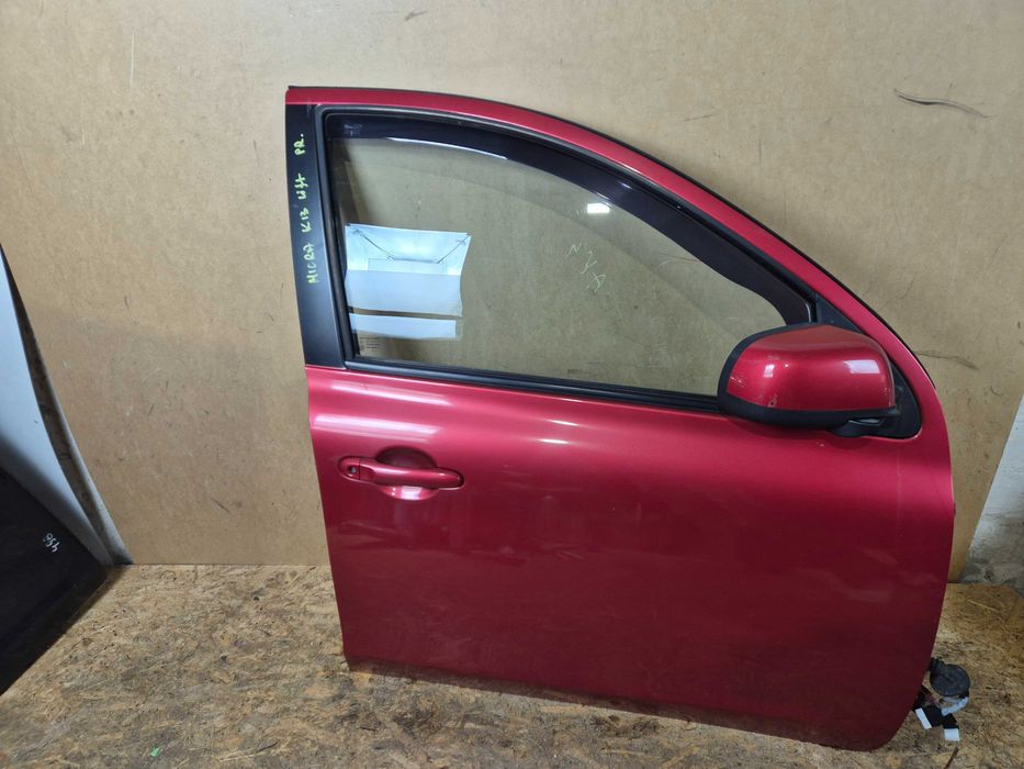 Nissan Micra K13 lift drzwi prawe przednie przód.