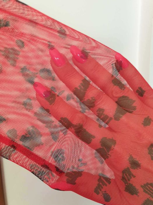 Sukienka czerwona na podszewce roz. 42