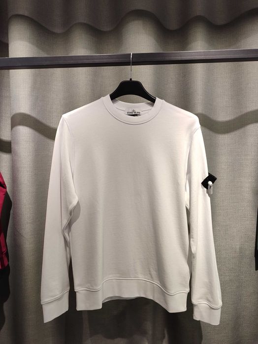 Світшот STONE ISLAND 63051 Classic Sweatshirt White SI0137-WT