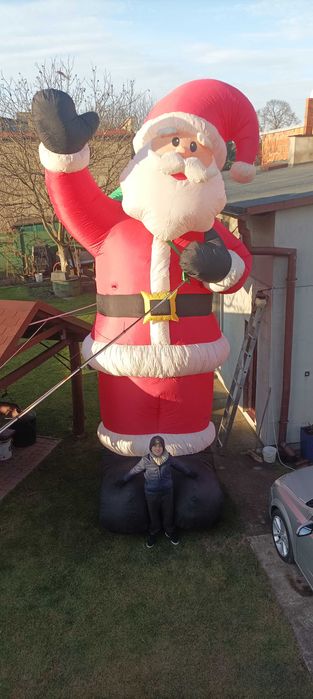 Mikołaj dmuchany 600cm 6m