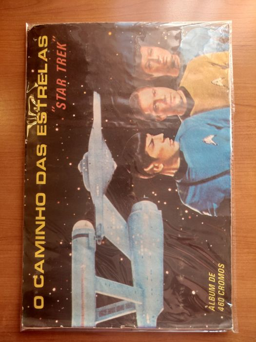 Caderneta cromos completa do caminho das estrelas.