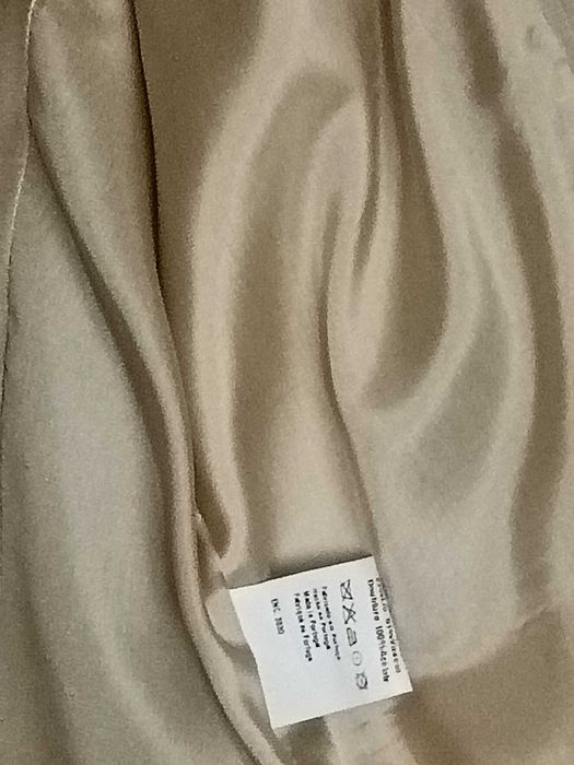Conjunto de casaco e calças retas