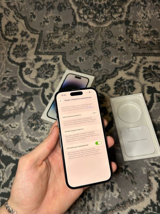 IPhone 14 Pro 128g (Space Black) 84%