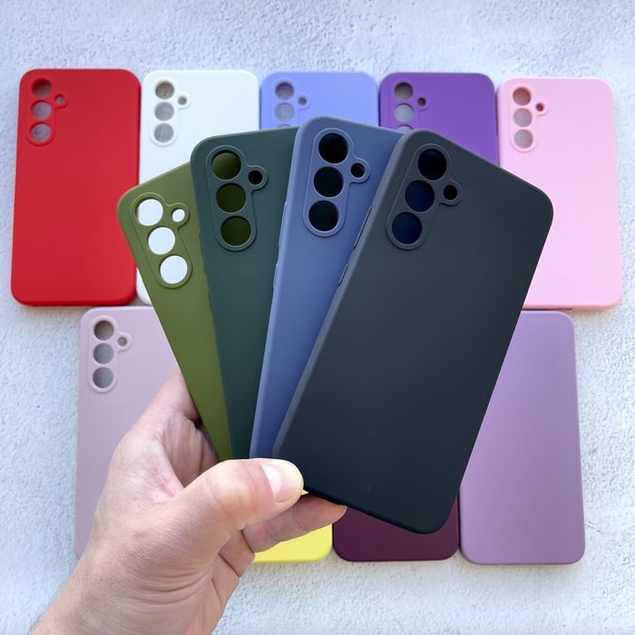 Чохол Silicone case ТОП якість Samsung A55 | Чехол Самсунг Гелекси А55