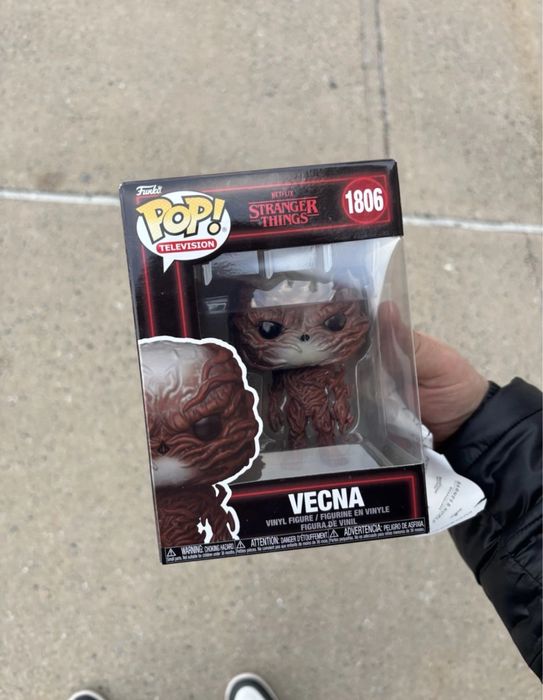 Funko Pop! TV Vecna #1806 Limited Stranger Things 5 Векна ексклюзив