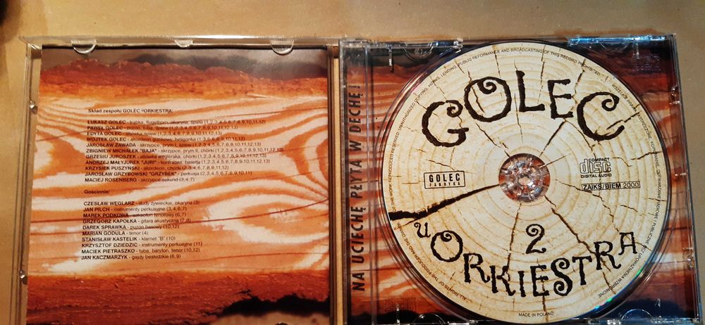 cd Golec uOrkiestra 2 plyta CD