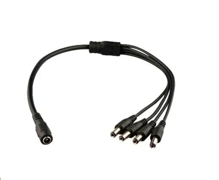 Кабель переходник штекер камер видеонаблюдения BNC DC 10 20 30 40 50м