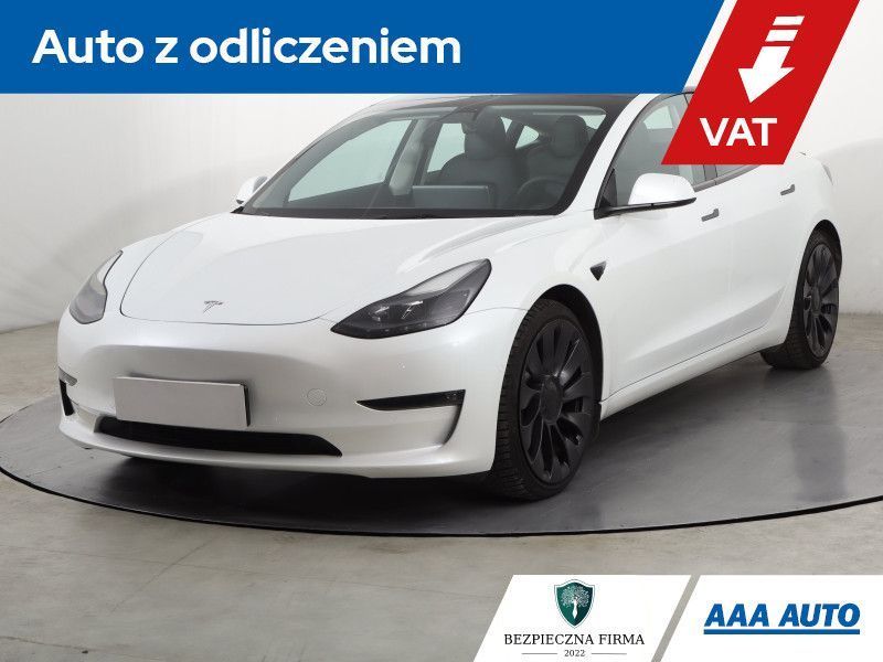 Tesla Model 3 Performance 82kWh, SoH 83%, Salon Polska, Serwis ASO, Automat,