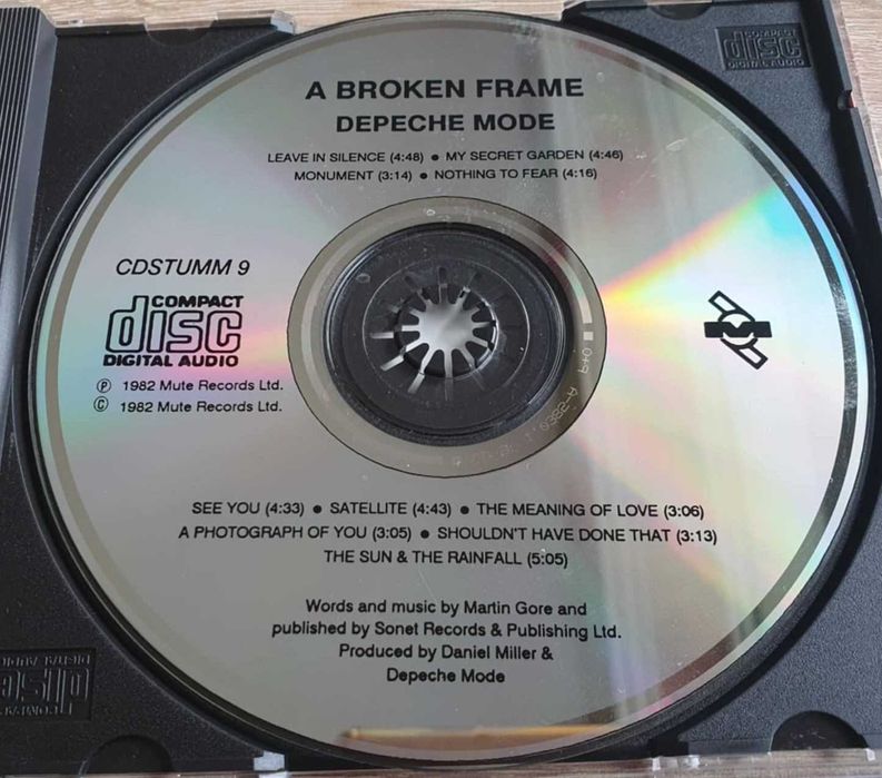 Depeche Mode - A Broken Frame CD wydanie Hong Kong
