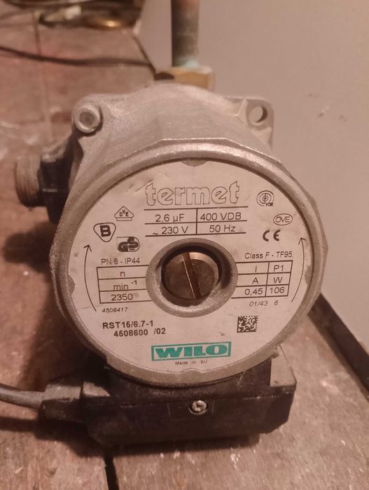 Pompa obiegowa do kotła gazowego termet
