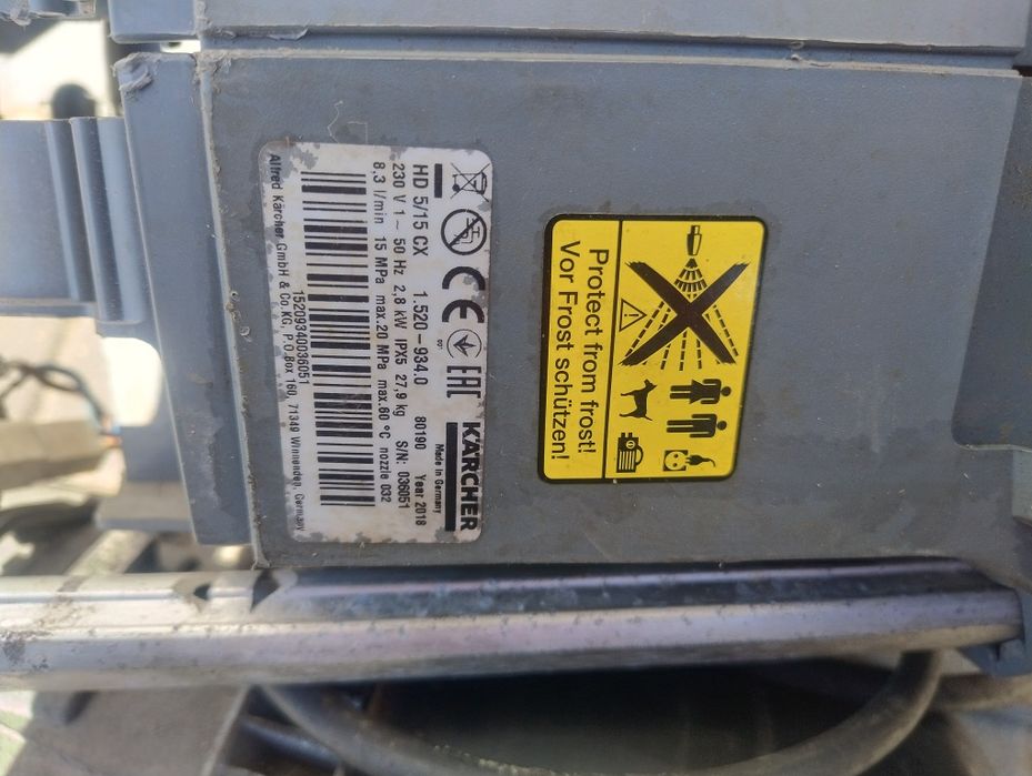 Karcher HD 5/15 na części