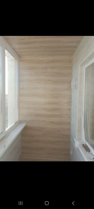 Ремонт балкони , лоджії, тамбур. Пластик, ламінат, вагонка , МДФ