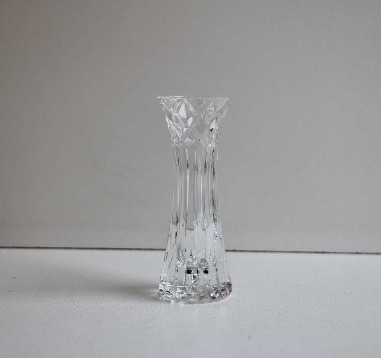 Хрустальная ваза wordsley crystal англия, ручная огранка