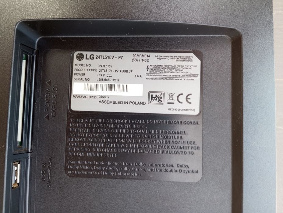 Televisão LG 24"