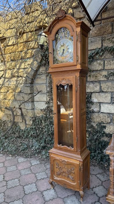 Часы напольные механика, бой, зеркало. Франция