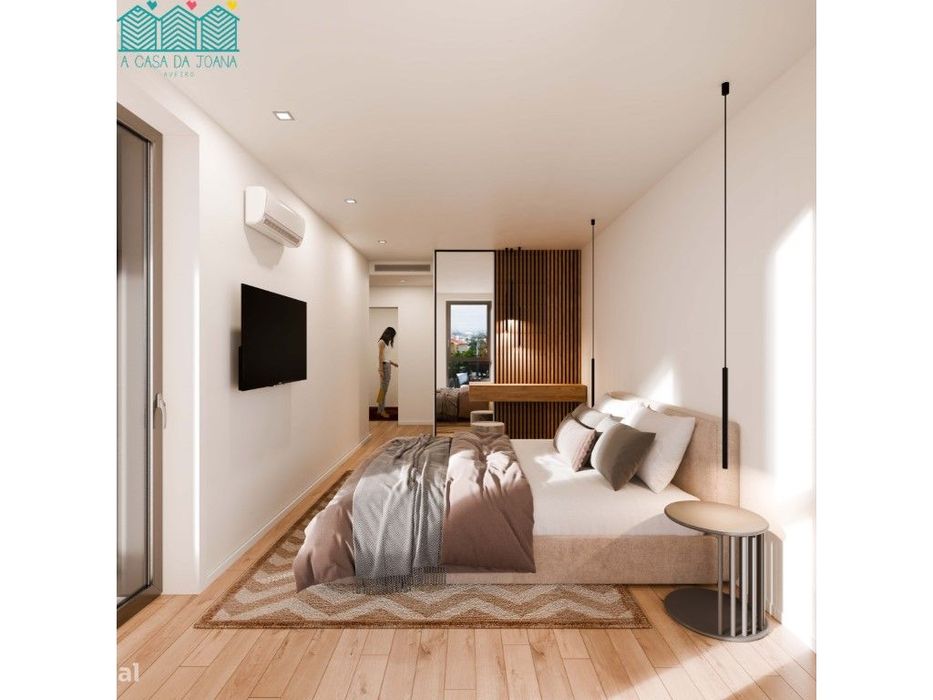 Apartamento T2 com Lugares de Garagem em São Bernardo