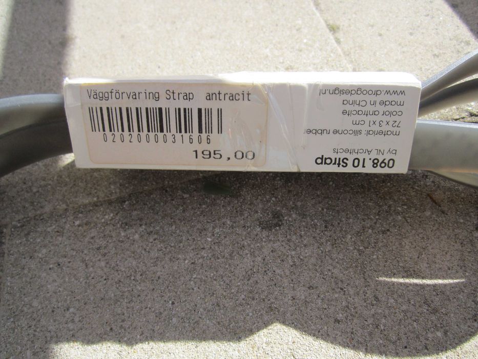 Cinta droog silicone armazenagem vertical antracite