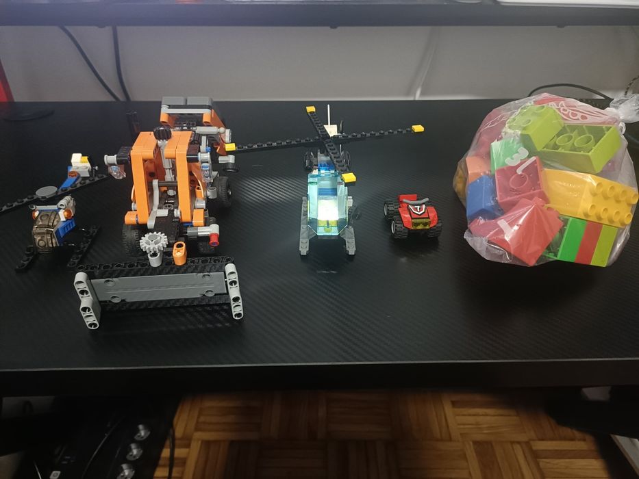 Conjunto de legos 30471 60131 42060 duplo e moto 4