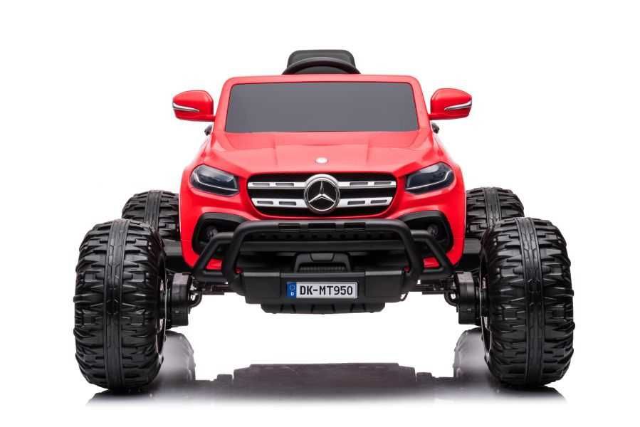 Auto samochód na akumulator MERCEDES GTR 4x4 pojazd dwuosobowy RC