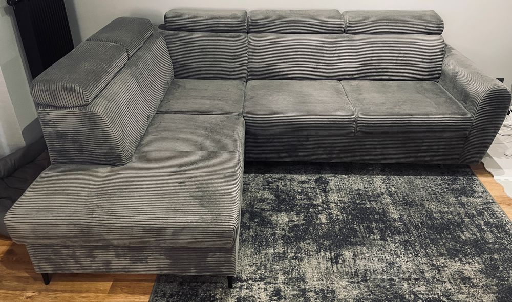 Narożnik z funkcją spania