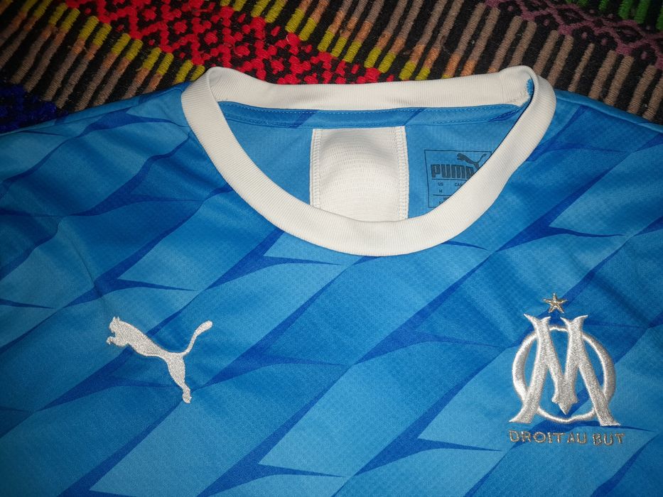 T-shirt futebol  Puma  Olympique de Marseille edição especial 120 anos