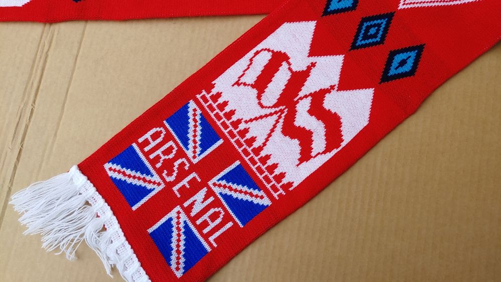 Arsenal Londyn szalik piłkarski nowy